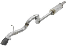 Load image into Gallery viewer, aFe MACH Force-Xp 2.5in 409SS Catback High-Tuck Exhaust 18-21 Jeep (JL) 3.6L 4-Door - Black Tip Catback aFe