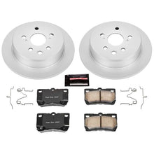 Load image into Gallery viewer, Power Stop 06-13 Lexus IS250 Rear Z17 Evolution Geomet Coated Brake Kit Brake Kits - Performance Blank PowerStop