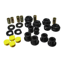 Load image into Gallery viewer, Energy Suspension 06-11 Honda Civic Black Rear Lower Trailing Arm and Lower Knuckle Bushing Set Bushing Kits Energy Suspension