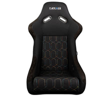 Load image into Gallery viewer, NRG FRP Bucket Seat (Black w/ Multi Color Geometric Pattern) - Large Race Seats NRG