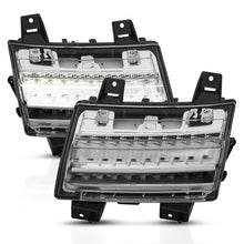 Load image into Gallery viewer, ANZO 18-19 Jeep Wrangler JL LED Chrome Clear w/ Sequential Signal Lights Corner ANZO