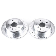 Load image into Gallery viewer, Power Stop 02-03 Lexus ES300 Rear Evolution Drilled & Slotted Rotors - Pair Brake Rotors - Slot & Drilled PowerStop