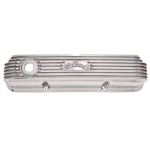 Load image into Gallery viewer, Edelbrock Valve Cover Classic Series Ford 1958-1976 FE V8 Polshed Valve Covers Edelbrock