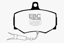 Load image into Gallery viewer, EBC 88-89 Jaguar XJ6 3.6 Redstuff Front Brake Pads Brake Pads - Performance EBC