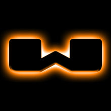 Load image into Gallery viewer, ORACLE Lighting Universal Illuminated LED Letter Badges - Matte Blk Surface Finish - W SEE WARRANTY Light Accessories and Wiring ORACLE Lighting