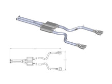 Load image into Gallery viewer, aFe MACHForce XP Exhausts Cat-Back SS-409 EXH CB Dodge Challenger 09 V8-5.7L Catback aFe