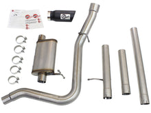 Load image into Gallery viewer, aFe MACHForce XP Exhaust 3in-3.5in SS Single Side Ext CB w/ Black Tip 99-04 Ford F150 V8 5.4L/6.8L Catback aFe