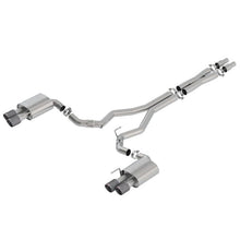 Load image into Gallery viewer, Borla 2018 Ford Mustang GT 5.0L AT/MT (w/o Valves) ATAK 3in Cat-Back Exhaust w/Carbon Fiber Tips Catback Borla