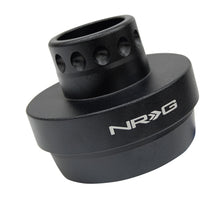 Load image into Gallery viewer, NRG Short Spline Adapter - 16+ Yamaha YXZ (Secures With OEM Lock Nut) - Black Steering Wheel Hubs NRG