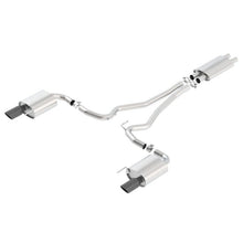 Load image into Gallery viewer, Borla Touring Cat-Back 15 Ford Mustang GT 5.0L V8 MT/AT 2.5in pipe Black 4in tip Catback Borla