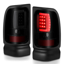 Load image into Gallery viewer, ANZO 1994-2001 Dodge Ram 1500 LED Taillights Plank Style Black w/Smoke Lens Tail Lights ANZO