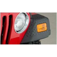 Load image into Gallery viewer, Bushwacker 97-06 Jeep Wrangler Trail Armor Front Corners - Black Body Armor & Rock Rails Bushwacker