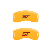 Load image into Gallery viewer, MGP 4 Caliper Covers Engraved Front & Rear ST Black finish silver ch Caliper Covers MGP