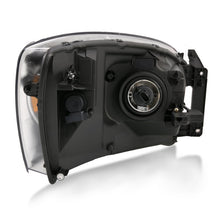 Load image into Gallery viewer, ANZO 2006-2009 Dodge Ram 1500 Crystal Headlight Black Amber Headlights ANZO