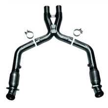 Load image into Gallery viewer, Kooks 11-14 Ford Mustang GT 5.0L 4V 3in x 2 3/4in OEM Cat X Pipe Kooks HDR Req X Pipes Kooks Headers