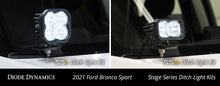 Load image into Gallery viewer, Diode Dynamics 2021 Ford Bronco SS3 LED Ditch Light Kit - Sport Yellow Pro Combo Light Accessories and Wiring Diode Dynamics