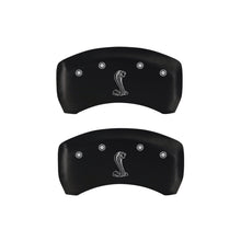 Load image into Gallery viewer, MGP Rear set 2 Caliper Covers Engraved Rear Snake Red finish silver ch Caliper Covers MGP