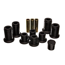 Load image into Gallery viewer, Energy Suspension Frt Control Arm Bushing Set - Black Bushing Kits Energy Suspension