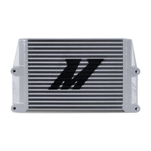Load image into Gallery viewer, Mishimoto Heavy-Duty Oil Cooler - 10in. Same-Side Outlets - Silver Oil Coolers Mishimoto
