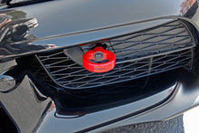 Load image into Gallery viewer, Perrin 2020 Toyota Supra Tow Hook Kit (Front) - Red Tow Hooks Perrin Performance