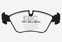 Load image into Gallery viewer, EBC 93-97 Volvo 850 2.3 Turbo Yellowstuff Front Brake Pads Brake Pads - Performance EBC