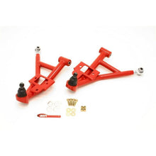 Load image into Gallery viewer, BMR 93-02 F-Body Adj. Lower A-Arms Poly/Rod End Combo - Red Control Arms BMR Suspension
