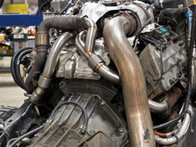 Load image into Gallery viewer, aFe Twisted Steel Header Up-Pipe 08-10 Ford Diesel Trucks V8-6.4L (td) Headers & Manifolds aFe