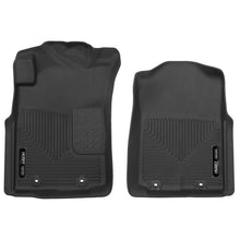 Load image into Gallery viewer, Husky Liners 12-14 Toyota Tacoma Pickup(Crew / Ext / Std Cab) X-Act Contour Black Front Floor Liners Floor Mats - Rubber Husky Liners