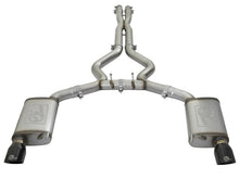 Load image into Gallery viewer, aFe MACHForce XP 3in 304 SS Cat-Back Exhausts w/ Black Tips 15-17 Ford Mustang GT V8-5.0L/V6-3.7L Catback aFe