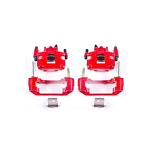 Load image into Gallery viewer, Power Stop 94-98 Ford Mustang Front Red Calipers w/Brackets - Pair Brake Calipers - Perf PowerStop