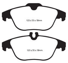 Load image into Gallery viewer, EBC 13-16 Mercedes-Benz GLK250 2.1 Twin TD Redstuff Rear Brake Pads Brake Pads - Performance EBC