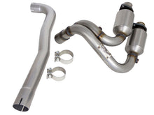 Load image into Gallery viewer, aFe Power Direct Fit Catalytic Converter Replacements Front 04-06 Jeep Wrangler (TJ/LJ) I6-4.0L Catalytic Converter Direct Fit aFe