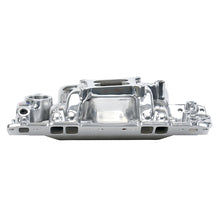 Load image into Gallery viewer, Edelbrock Polished S/B Chevy RPM Air-Gap Manifold Intake Manifolds Edelbrock