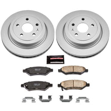 Load image into Gallery viewer, Power Stop 08-14 Cadillac CTS Rear Z17 Evolution Geomet Coated Brake Kit Brake Kits - Performance Blank PowerStop