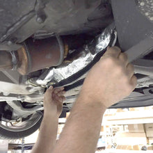 Load image into Gallery viewer, DEI Corvette C7 Oil Cooler Line Sleeves 2in - 2-1/2in x 18in Heat Shroud Thermal Wrap DEI