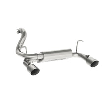 Load image into Gallery viewer, MBRP 2018+ Jeep Wrangler (JL) 3.6L V6 Dual Rear Exit Axle Back AL Exhaust System Axle Back MBRP