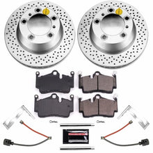 Load image into Gallery viewer, Power Stop 17-18 Porsche 718 Boxster Rear Z23 Evolution Sport Coated Brake Kit Brake Kits - Performance D&S PowerStop