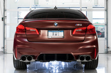 Load image into Gallery viewer, AWE Tuning 18-19 BMW M5 (F90) 4.4T AWD Cat-back Exhaust - Track Edition (Chrome Silver Tips) Catback AWE Tuning