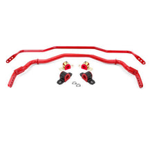 Load image into Gallery viewer, BMR 15-22 S550 Mustang Sway Bar Kit with Bushings Front and Rear Red Sway Bars BMR Suspension