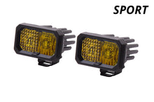 Load image into Gallery viewer, Diode Dynamics Stage Series 2 In LED Pod Sport - Yellow Spot Standard ABL (Pair) Light Accessories and Wiring Diode Dynamics