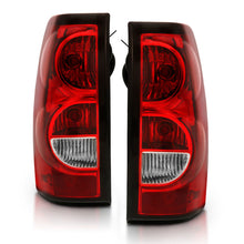 Load image into Gallery viewer, ANZO 2004-2007 Chevy Silverado Taillight Red/Clear Lens w/Black Trim (OE Replacement) Tail Lights ANZO