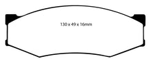 Load image into Gallery viewer, EBC 89-97 Nissan Pick-up 4 Cyl Greenstuff Front Brake Pads Brake Pads - Performance EBC