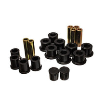 Load image into Gallery viewer, Energy Suspension Rear Spring Bushing Set - Black Bushing Kits Energy Suspension