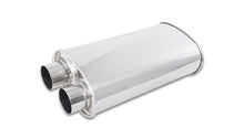 Load image into Gallery viewer, Vibrant Streetpower Oval Muffler 2.50in Inlet/Outlet (Same side) Muffler Vibrant