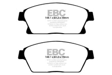 Load image into Gallery viewer, EBC 13+ Buick Encore 1.4 Turbo Yellowstuff Front Brake Pads Brake Pads - Performance EBC