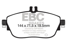 Load image into Gallery viewer, EBC 13+ Mercedes-Benz CLA250 2.0 Turbo Yellowstuff Front Brake Pads Brake Pads - Performance EBC