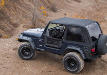 Load image into Gallery viewer, Rampage 97-06 Jeep Wrangler TJ Frameless Trail Soft Top Kit - Black Diamond Soft Tops Rampage