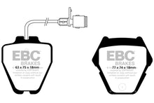 Load image into Gallery viewer, EBC 00-03 Audi A8 Quattro 4.2 (8 Pad Set) Yellowstuff Front Brake Pads Brake Pads - Performance EBC