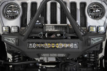 Load image into Gallery viewer, Addictive Desert Designs ADDAC99157590NA Addictive Desert Designs 1-5/16in Winch Fairlead Plate w/ Recessed Round End Hook - Black