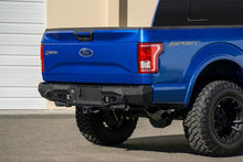 Load image into Gallery viewer, Addictive Desert Designs ADDR181231280103 Addictive Desert Designs 15-18 Ford F-150 Stealth Fighter Rear Bumper w/ Backup Sensor Cutout